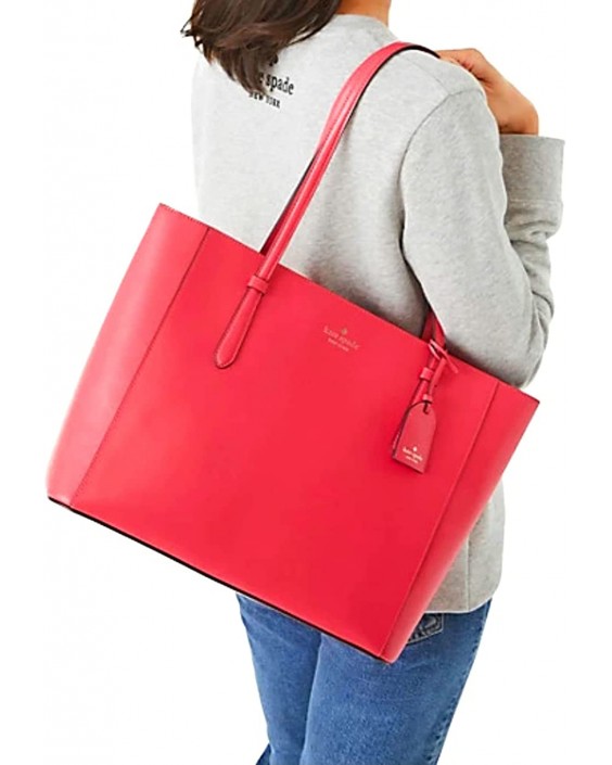 Kabelka Kate Spade New York Schuyler Medium Kožená Tote In Bright Rose