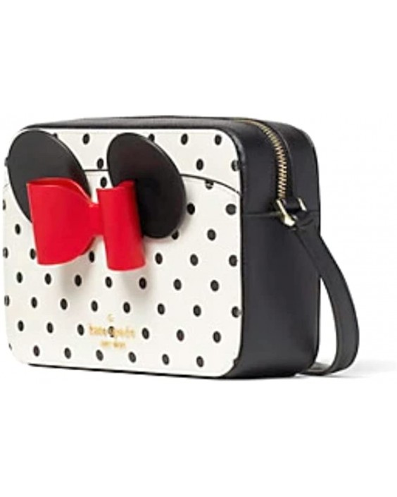 Kabelka Kate Spade X Disney Minnie Mouse Polka Dot Crossbody Camera (White Multi)