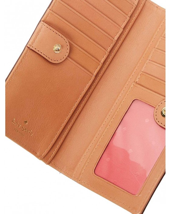 Kate Spade Colorful Stones Stacy Vachetta Kožená Bifold, Masala Tan