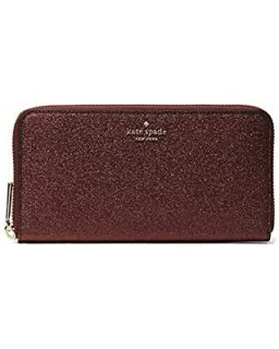 Kate Spade New York Shimmy Glitter Boxed Large Continental (Deep Nova)