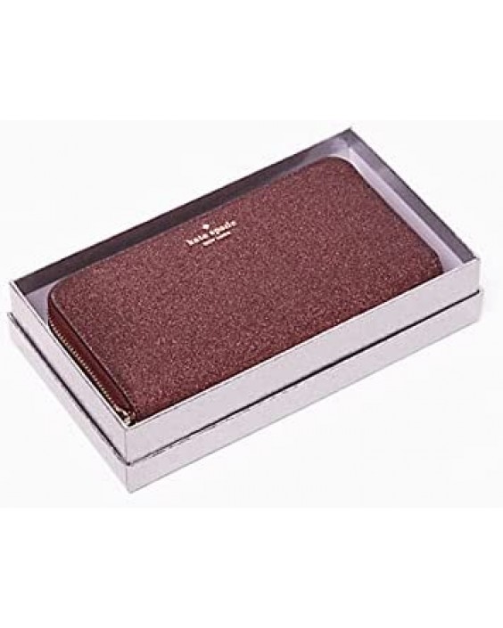 Kate Spade New York Shimmy Glitter Boxed Large Continental (Deep Nova)