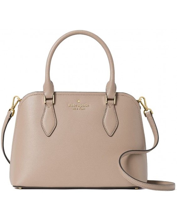 Kabelka Kate Spade Darcy Refined Grain Kožená Small Satchel (Warm Taupe)