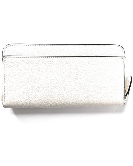 Kabelka Kate Spade Ella Pebbled Kožená Large Continental K4779 Pebbled Kožená Parchment 100 White w Logo