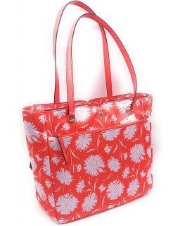 Kabelka Kate Spade New York Jae Large Tote, Nylon Orange Wild Blossom