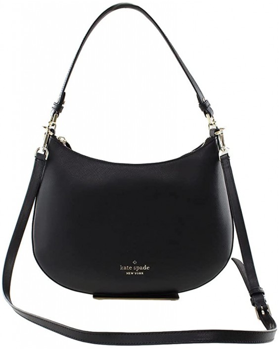 Kabelka Kate Spade Staci Saffiano Kožená Crossbody (Black)