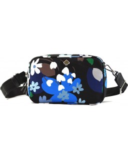 Kabelka Kate Spade Jae Bold Blooms Small Camera Crossbody Purse, Black Multi