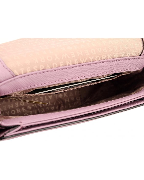 Kabelka Kate Spade New York Laurel Way Carsen Saffiano Kožená Crossbody in Lilac