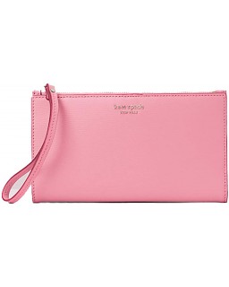 Kabelka Kate Spade New York Sylvia Large Continental Wristlet Blustery Pink One Size