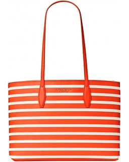 Kabelka Kate Spade New York all day sailing stripe large tote (TAMARILLO MULTI)