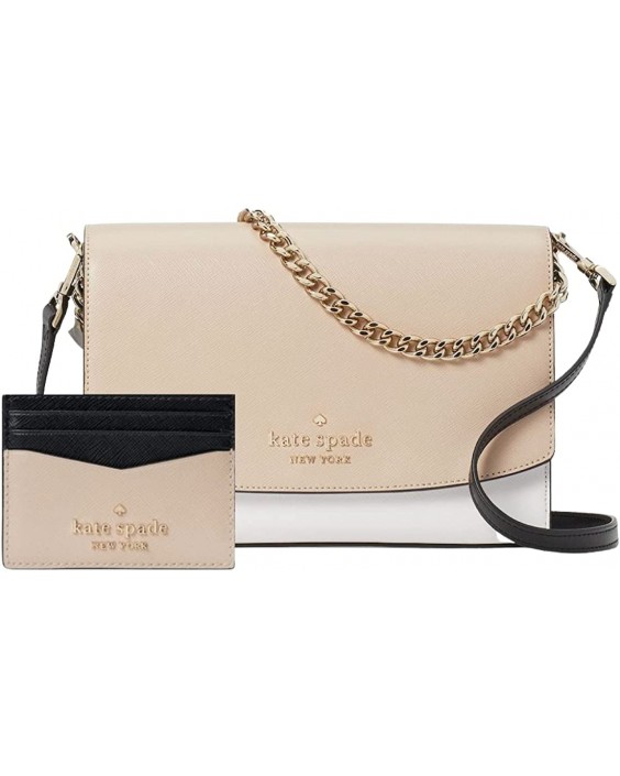 Kabelka Kate Spade Carson Convertible Crossbody With Card Case (Warm beige)