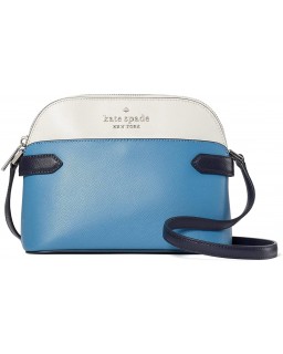 Kabelka Kate Spade Staci Colorblock Dome Saffiano Kožená Crossbody Purse Blue Multi