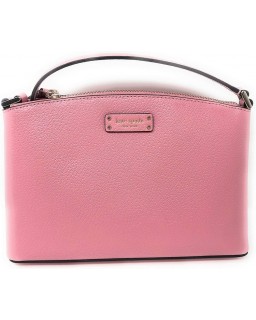 Kabelka Kate Spade New York Jeane Kožená Crossbody in Bright Carnation