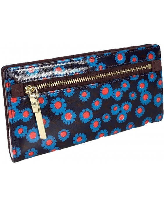 Kate Spade Tangier Floral Stacy Continental, Peacock Blue