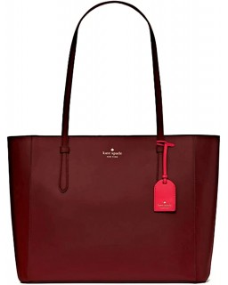 Kabelka Kate Spade New York Schuyler Medium Kožená Tote (Cherrywood)