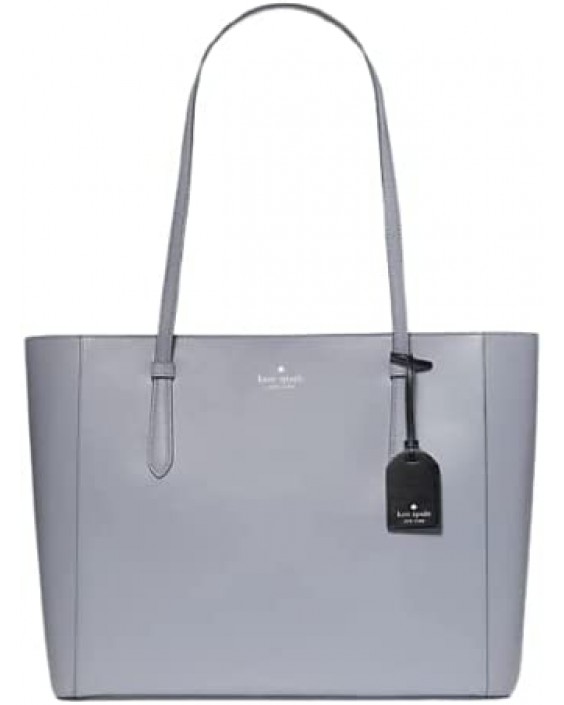 Kabelka Kate Spade New York Schuyler Medium Kožená Tote in Brushed Steel