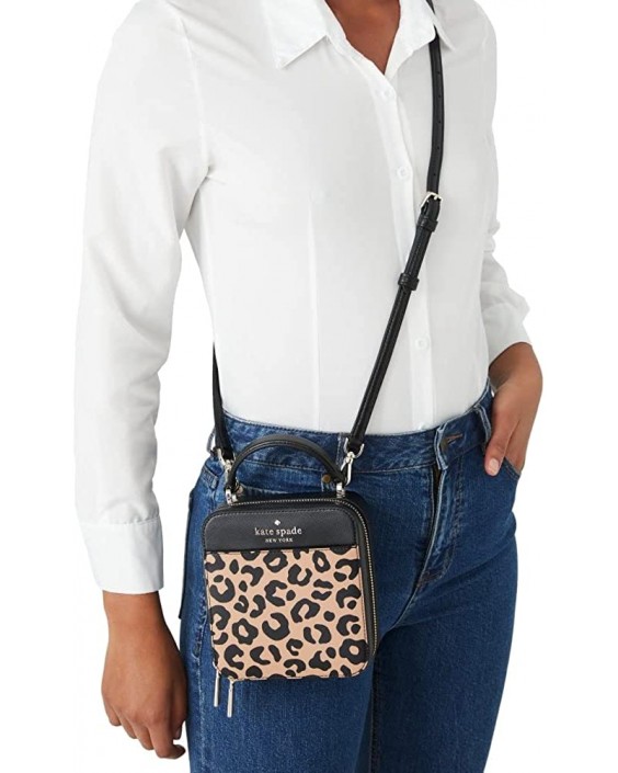 Kabelka Kate Spade New York Daisy Graphic Leopard Vanity Crossbody Small