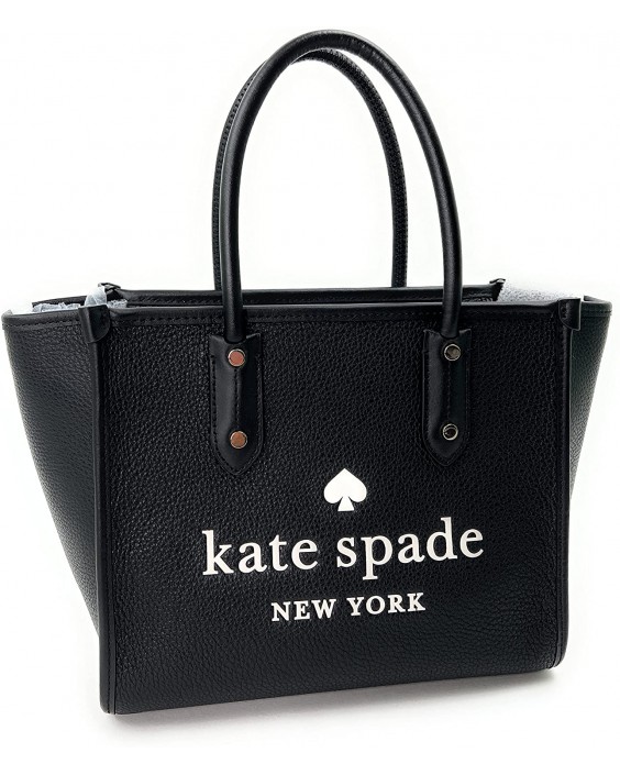 Kabelka Kate Spade New York Pebbled Kožená Small Tote (Black)