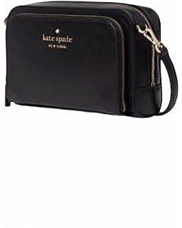 Kabelka Kate Spade New York Staci Dual Zip Around Crossbody (Black)