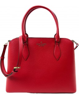 Kabelka Kate Spade Darcy Large Satchel Kožená (Candied Cherry)