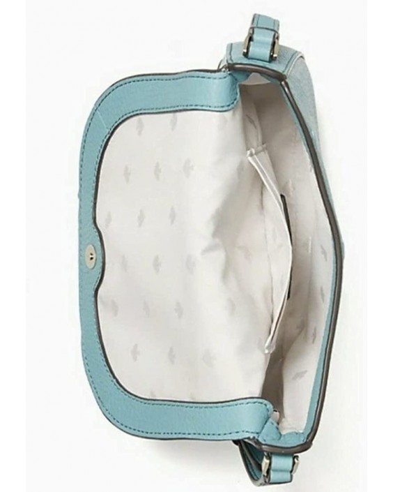 Kabelka Kate Spade New York Leila Mini Flap Kožená Crossbody (Stone Blue)