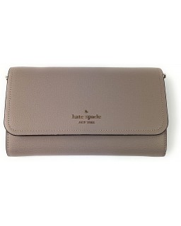 Kate Spade New York Darcy Refined Grain Kožená Chain Warm Taupe