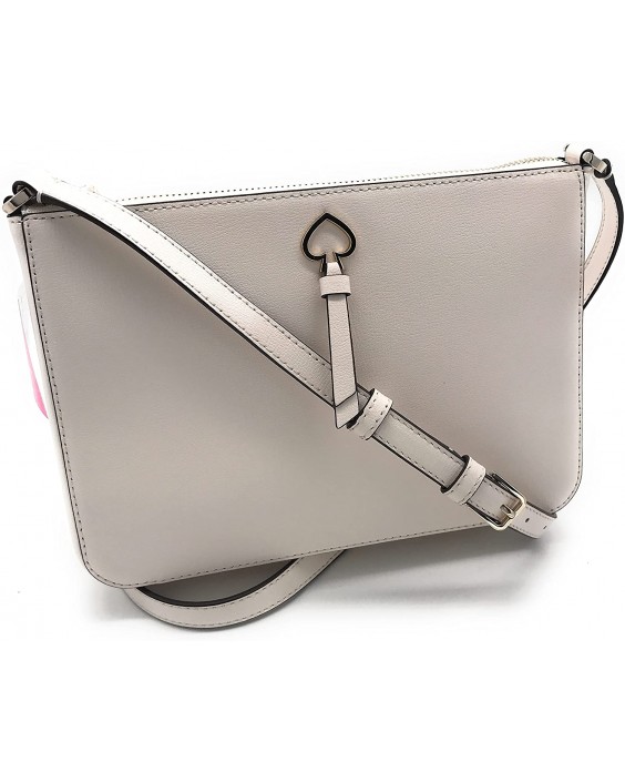 Kabelka Kate Spade New York Adel Medium Refined Grain Kožená Top Zip Crossbody (Parchment)