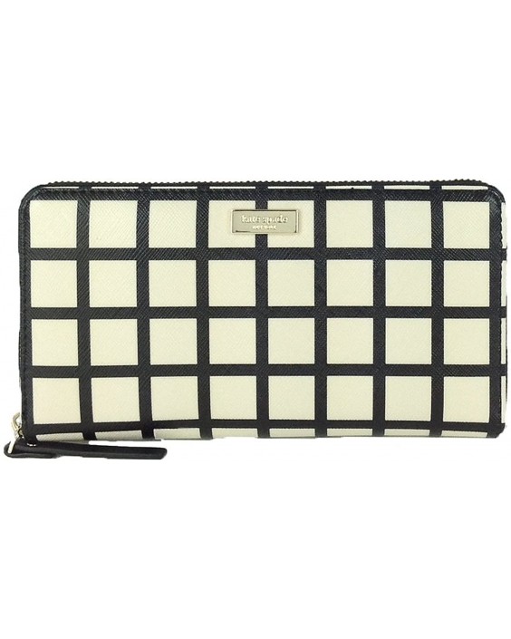 Kate Spade Bridgewater Drive Neda Continental Zip, Plaid