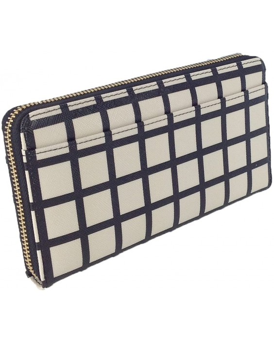 Kate Spade Bridgewater Drive Neda Continental Zip, Plaid