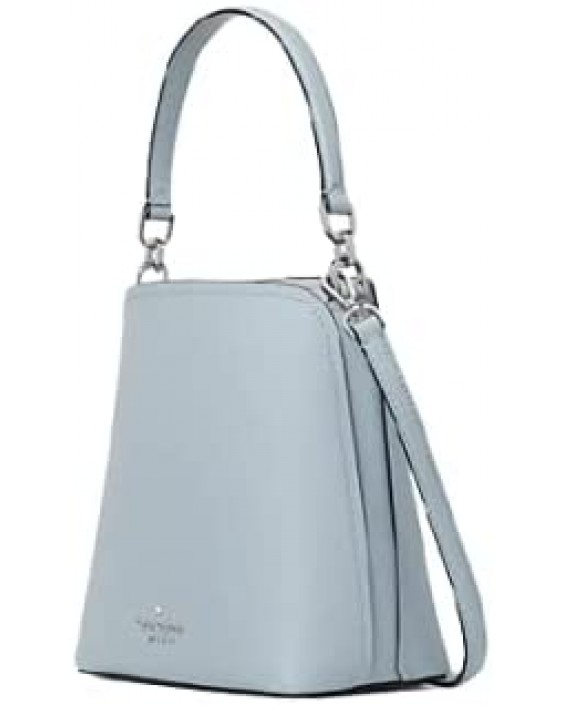 Kabelka Kate Spade Darcy Refined Grain Kožená Small Bucket Crossbody (Ocean Fog)