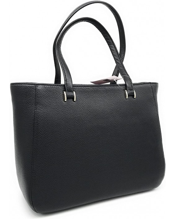 Kabelka Kate Spade New York Hopkins Street Dharma Large Pebbled Kožená Tote (Black)