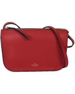 Kabelka Kate Spade Holiday Lane Val Kožená Crossbody, Royal Red