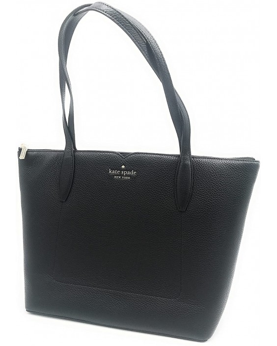 Kabelka Kate Spade New York Harlow Pebbled Kožená Large Tote (Black)