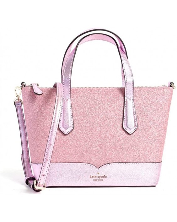 Kabelka Kate Spade New York Lola Glitter Small Satchel Crossbosy Rose Pink