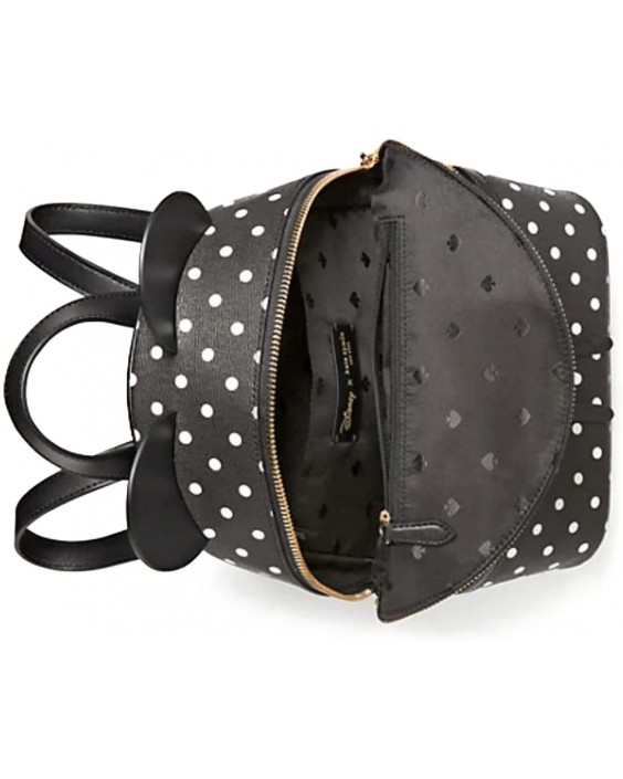 Kabelka Kate Spade disney x kate Spade New York minnie dome backpack Polka Dot Kožená