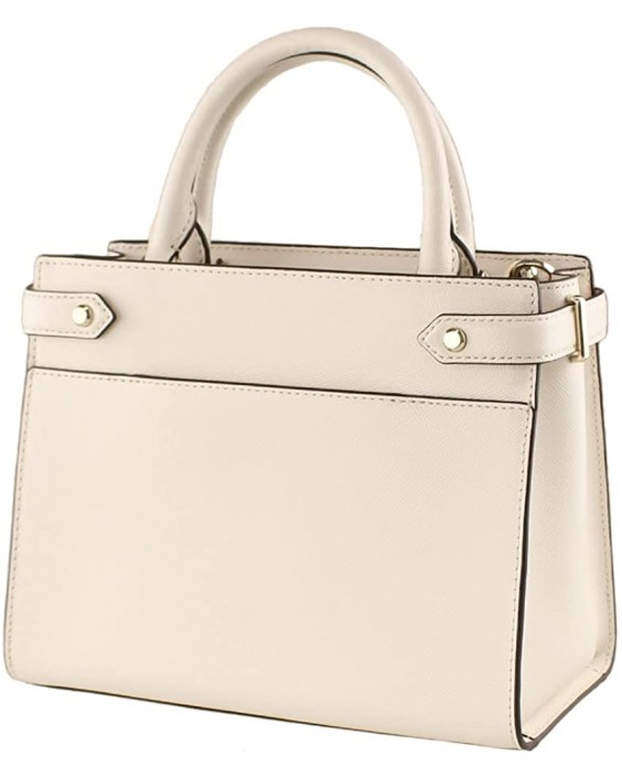 Kabelka Kate Spade New York Staci Small Saffiano Kožená Satchel in Parchment