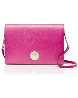 Kabelka Kate Spade Grand Street Calico Kožená Crossbody, Sweetheart Pink