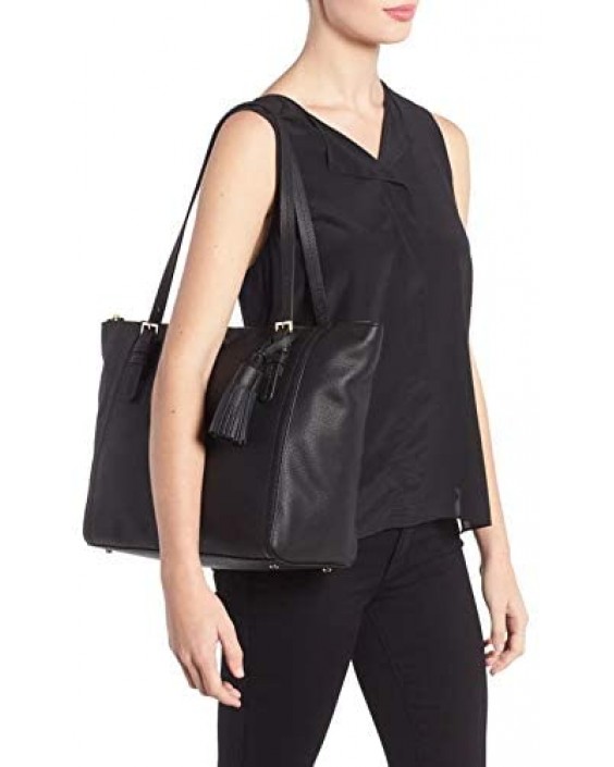 Kabelka Kate Spade New York Kate Spade NY Orchard Street Maya Kožená Tote Purse in Black, Large