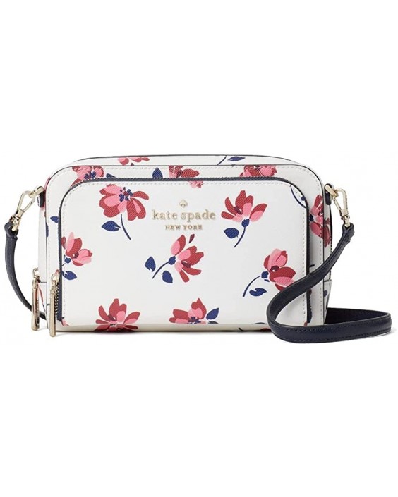 Kabelka Kate Spade New York Staci Tea Garden Toss Dual Zip Around Crossbody - Floral Print