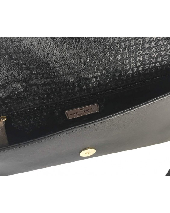 Kabelka Kate Spade Kirk Park Veronique Saffiano Kožená Crossbody, Black/Pumice