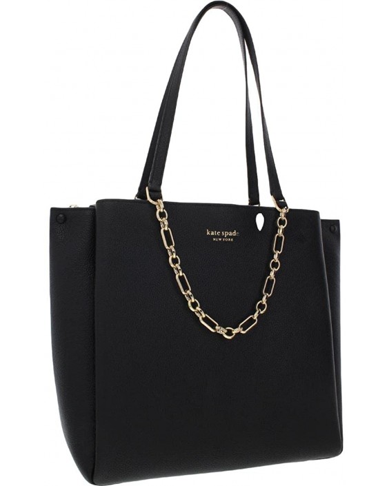 Kabelka Kate Spade New York Carlyle Pebbled Kožená Large Tote Black One Size