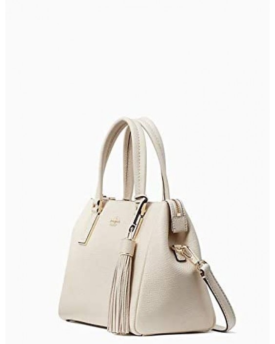 Kabelka Kate Spade New York Naomi Small Kožená Satchel Crossbody, Soft Limestone