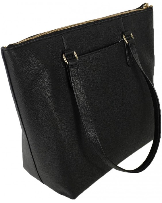 Kabelka Kate Spade Signature Logo Penny Kožená Tote, Black