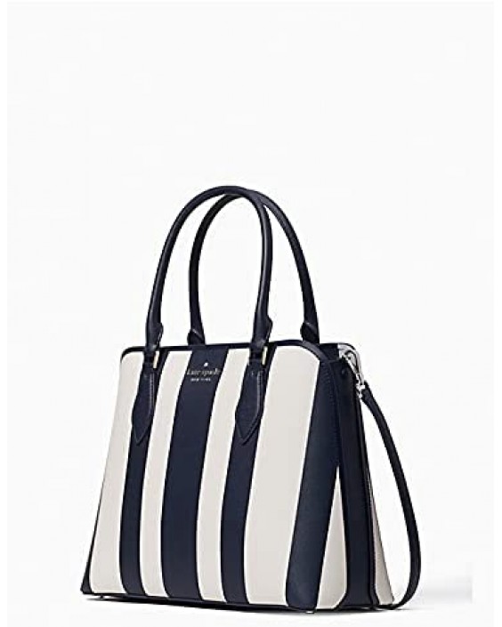 Kabelka Kate Spade Darcy Pond Striped Large Satchel Kožená dámské