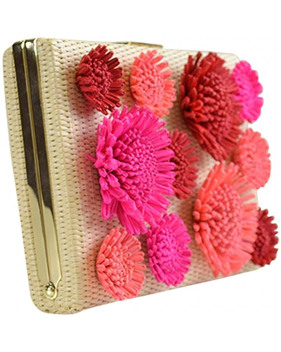 Kabelka Kate Spade New York Floral Emanuelle Montigo Avenue Clutch Natural