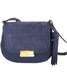 Kabelka Kate Spade Suede Kožená Adalise Crossbody, Diver Blue