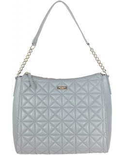 Kabelka Kate Spade Whitaker Place Aurelia Quilted Kožená Hobo, Big Smoke Grey