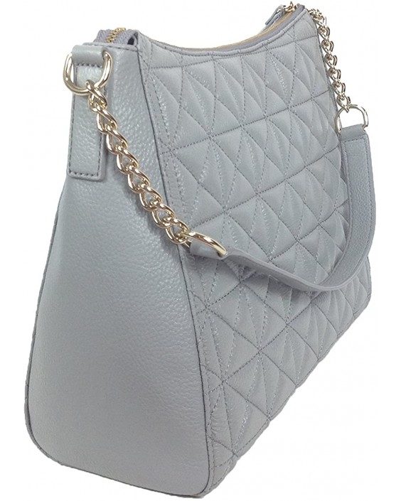 Kabelka Kate Spade Whitaker Place Aurelia Quilted Kožená Hobo, Big Smoke Grey