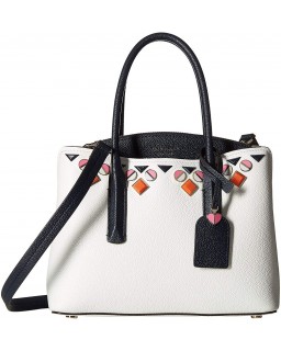 Kabelka Kate Spade New York Margaux Jeweled Medium Satchel Optic White One Size