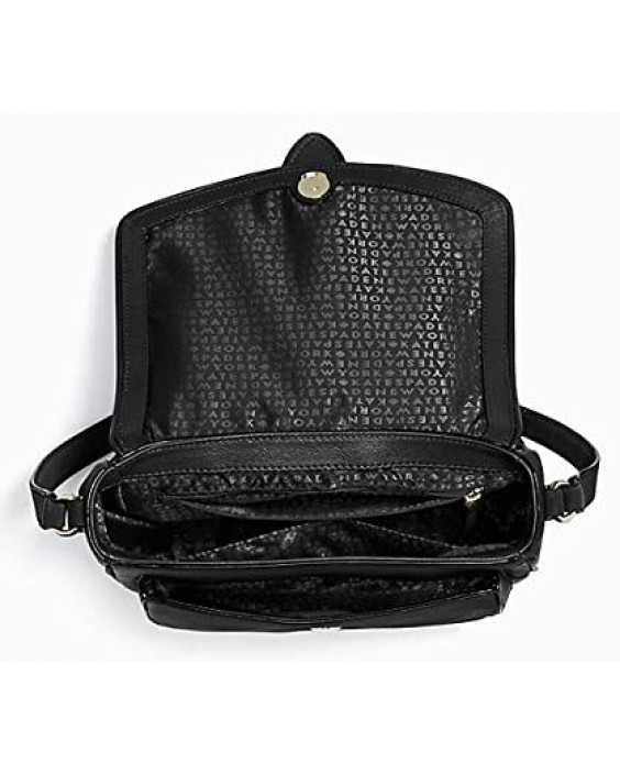 Kabelka Kate Spade Hunts Place Marsi Kožená Suede Crossbody, Black