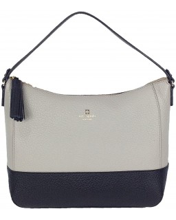 Kabelka Kate Spade Southport Ave Cathy Kožená Hobo, Clocktower/Black